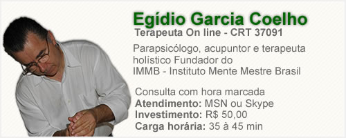 Terapeuta On Line - Egídio Garcia Coelho